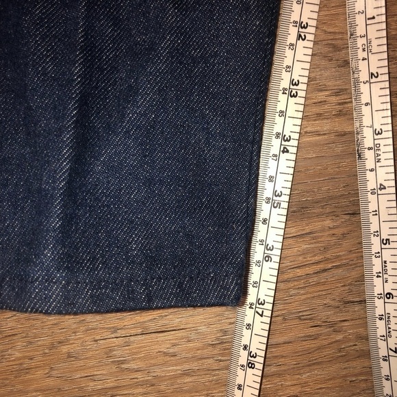 Vintage TALL panhandle slims sequin western jeans super high waist long size 7-8 - Picture 10 of 10